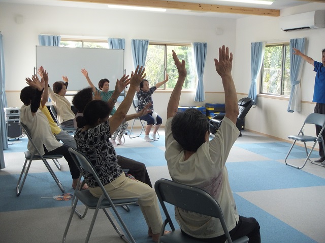 介護予防のための万歳体操教室のご案内